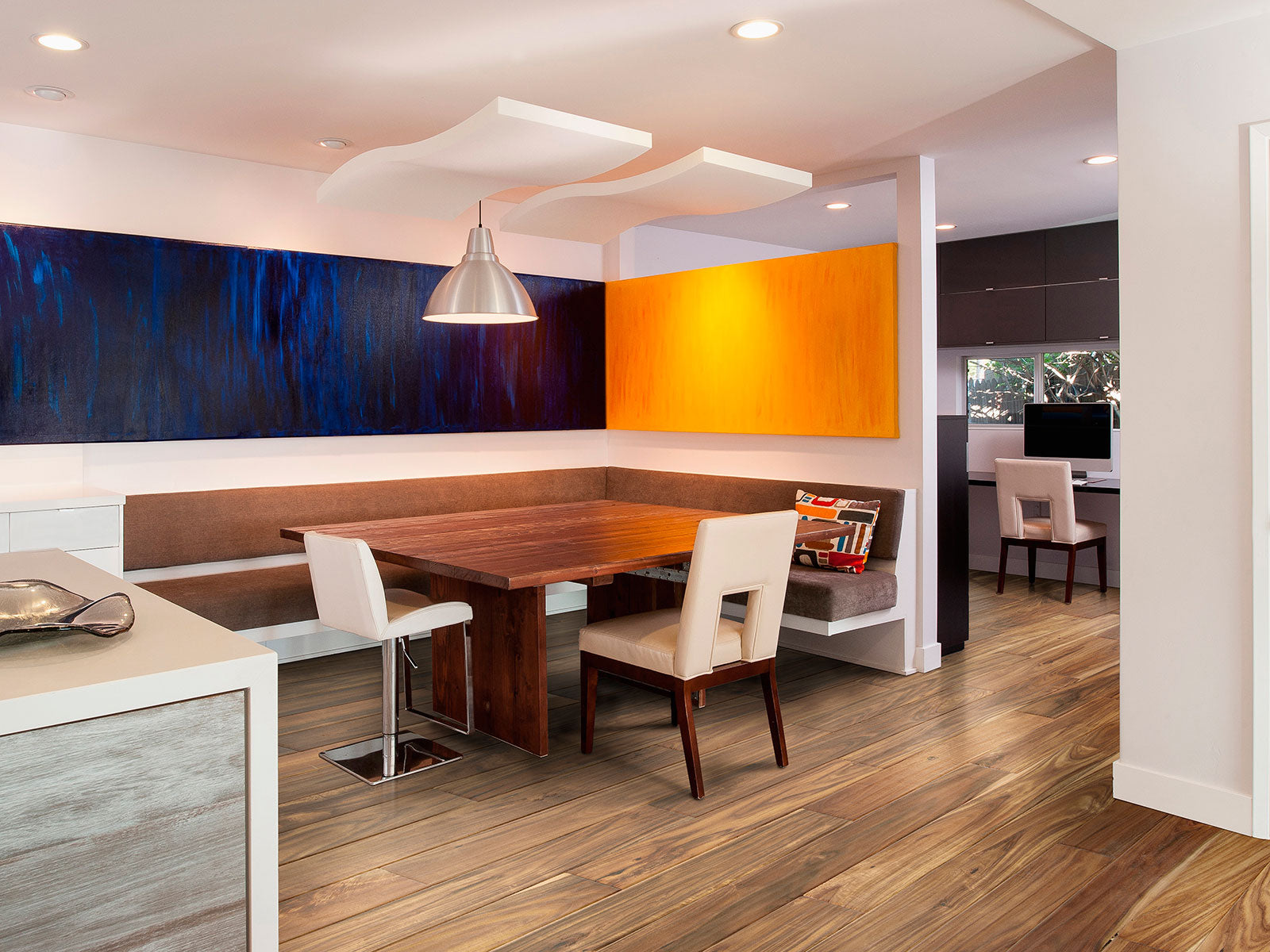 tobacco canyon acacia ESTATE: Cocoa Brown Engineered Hardwood Plank (5"X12"-48"X" HOMELEGEND Hand Scraped Tobacco Canyon