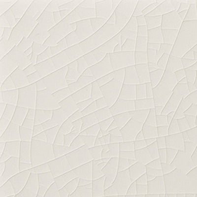 Textured white ceramic tile with subtle shade variations in a matte finish from the Hampton collection.