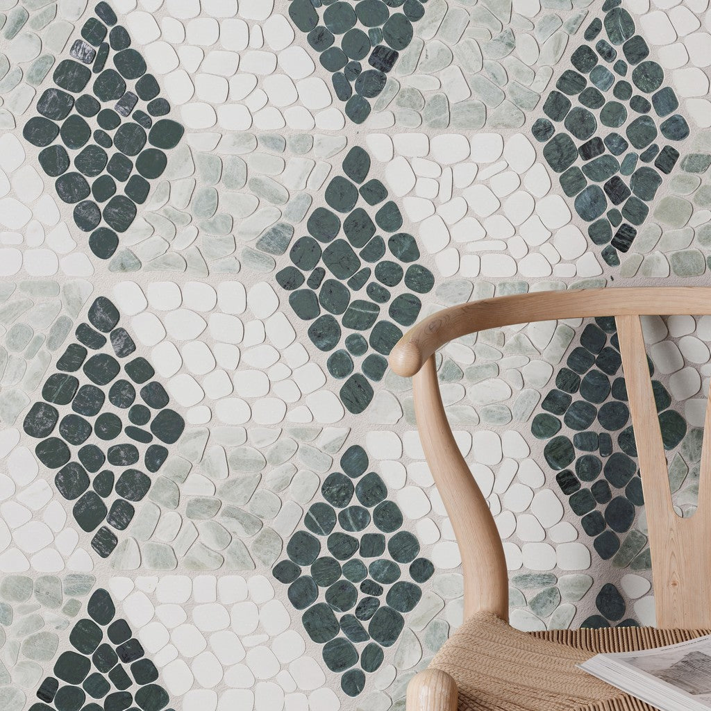 Cabana Pebble Mosaic Tile collection image