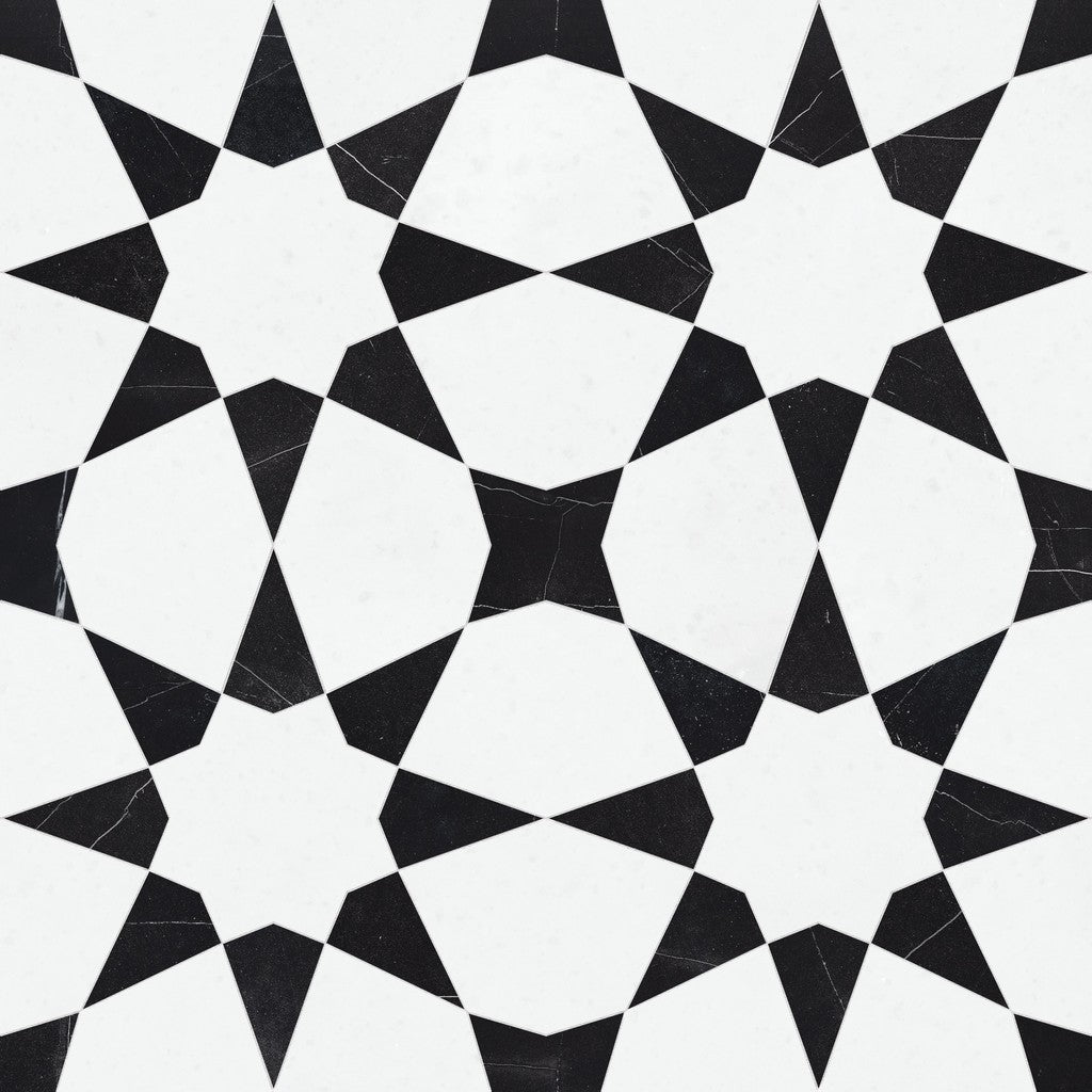 Utopio Nero Waterjet Mosaic Tile collection image