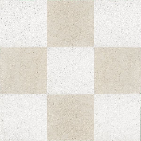 Solene & Porto Beige Checkerboard