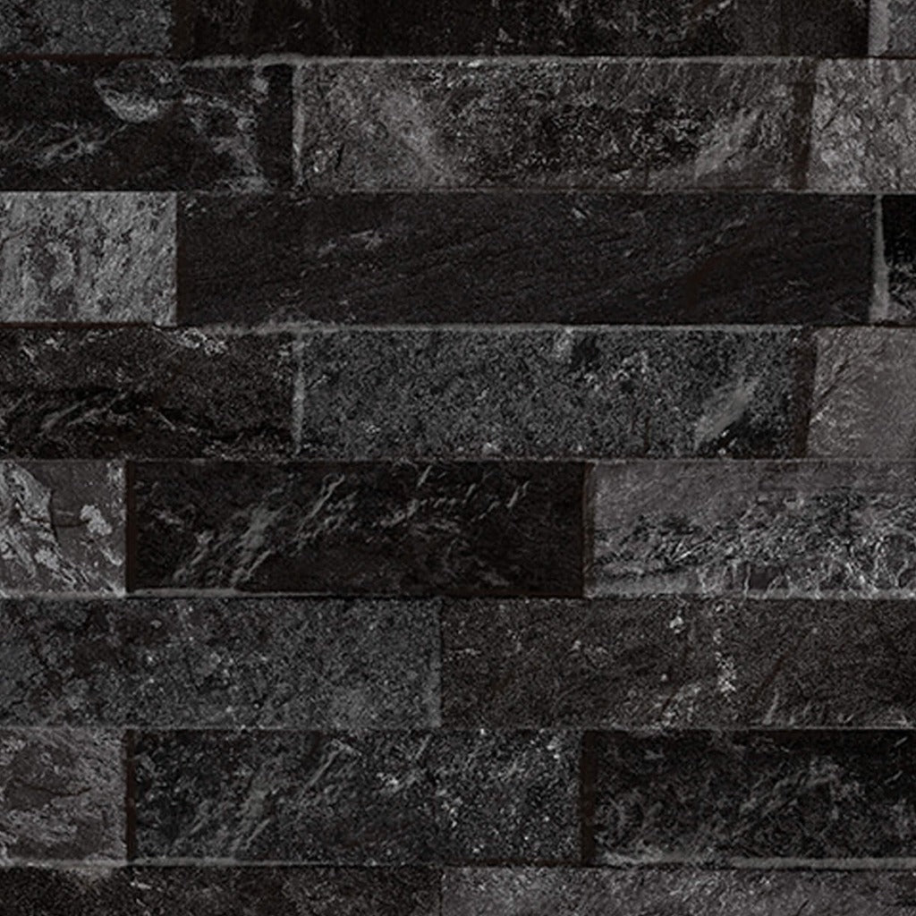 Ordino Black Ledgerp Field Tile