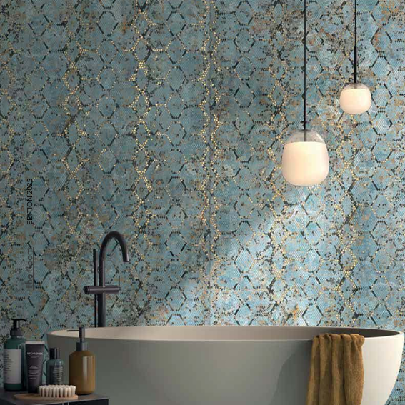 The Room Turquoise Python Porcelain
