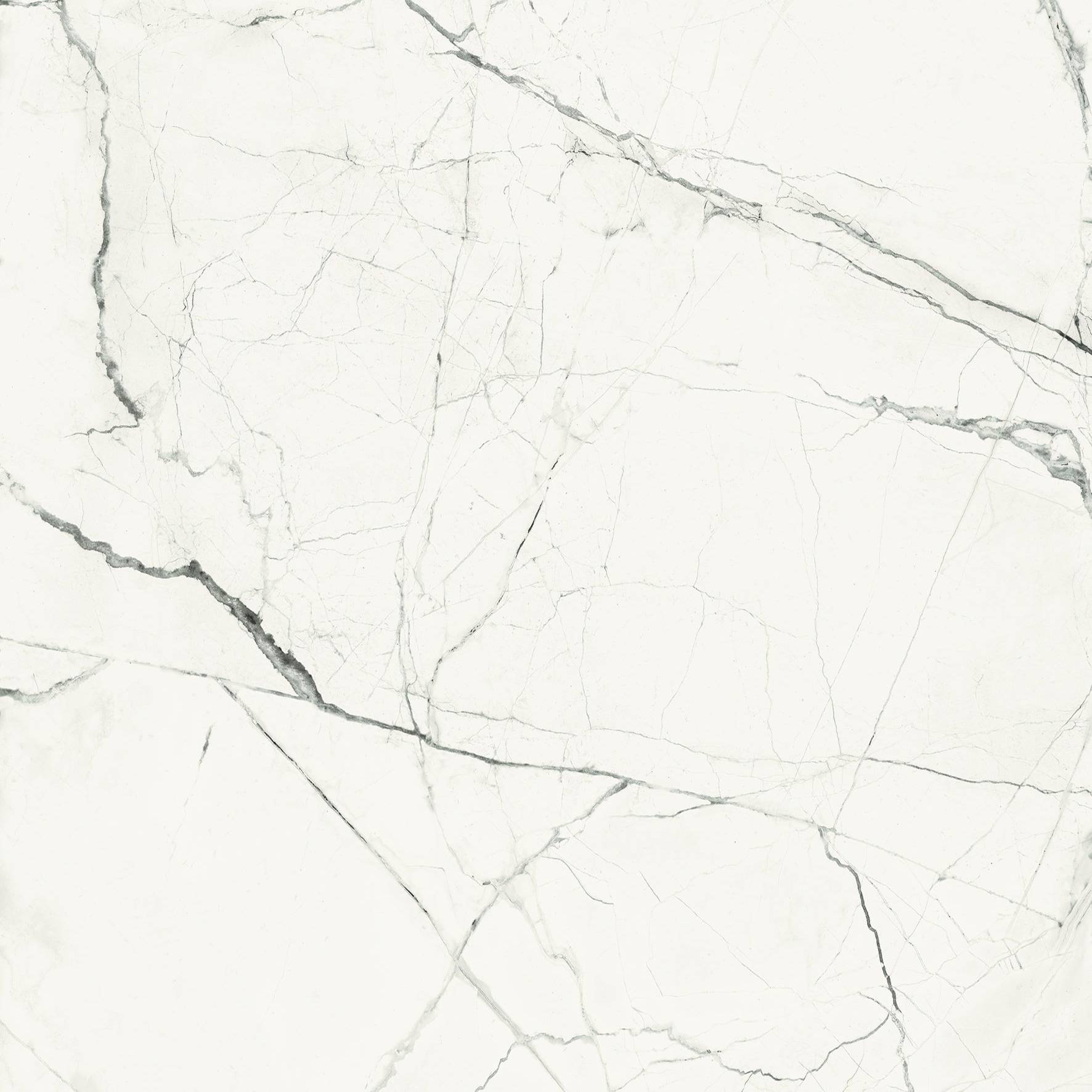 The Room White Statuario Vena Piccola Porcelain