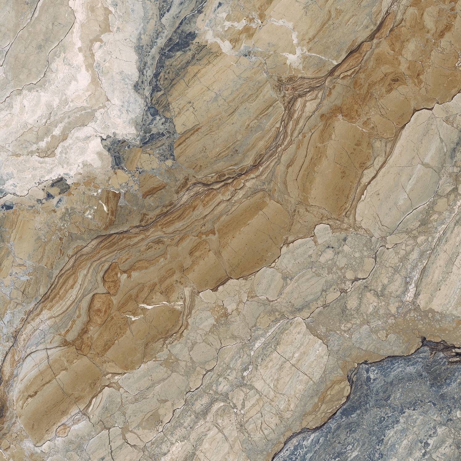 Oro Brown Travertine Porcelain