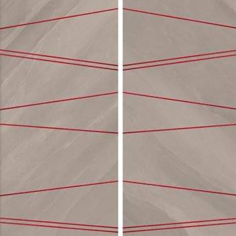 65 Parallelo Gray Deco Porcelain