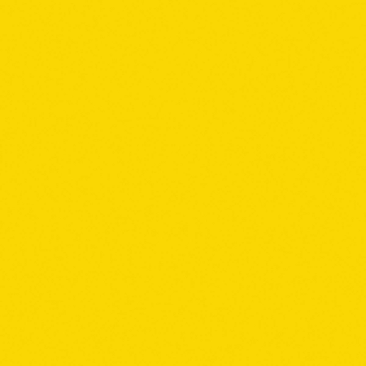 Endless Yellow Solid Color Porcelain