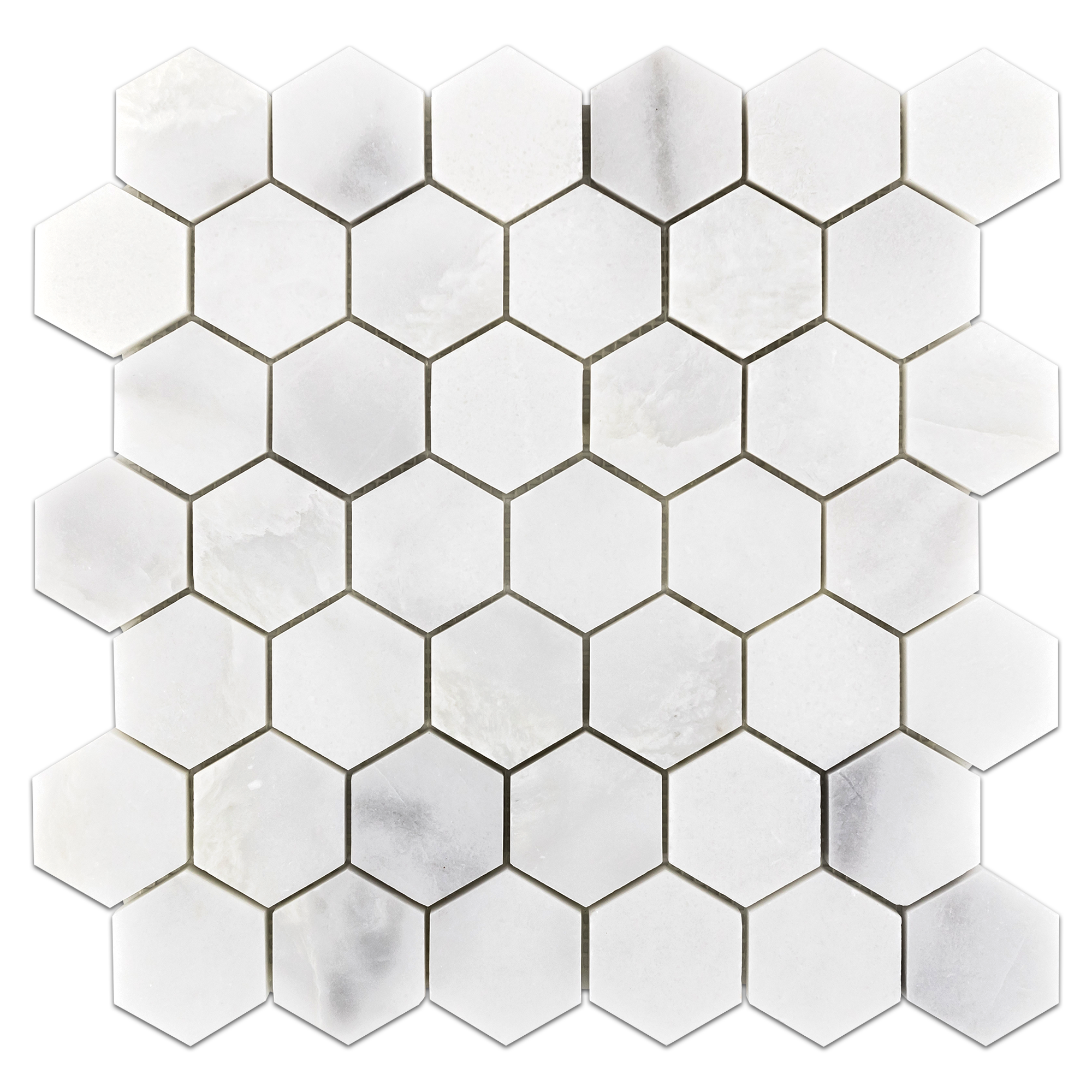 Ice White Mosaic