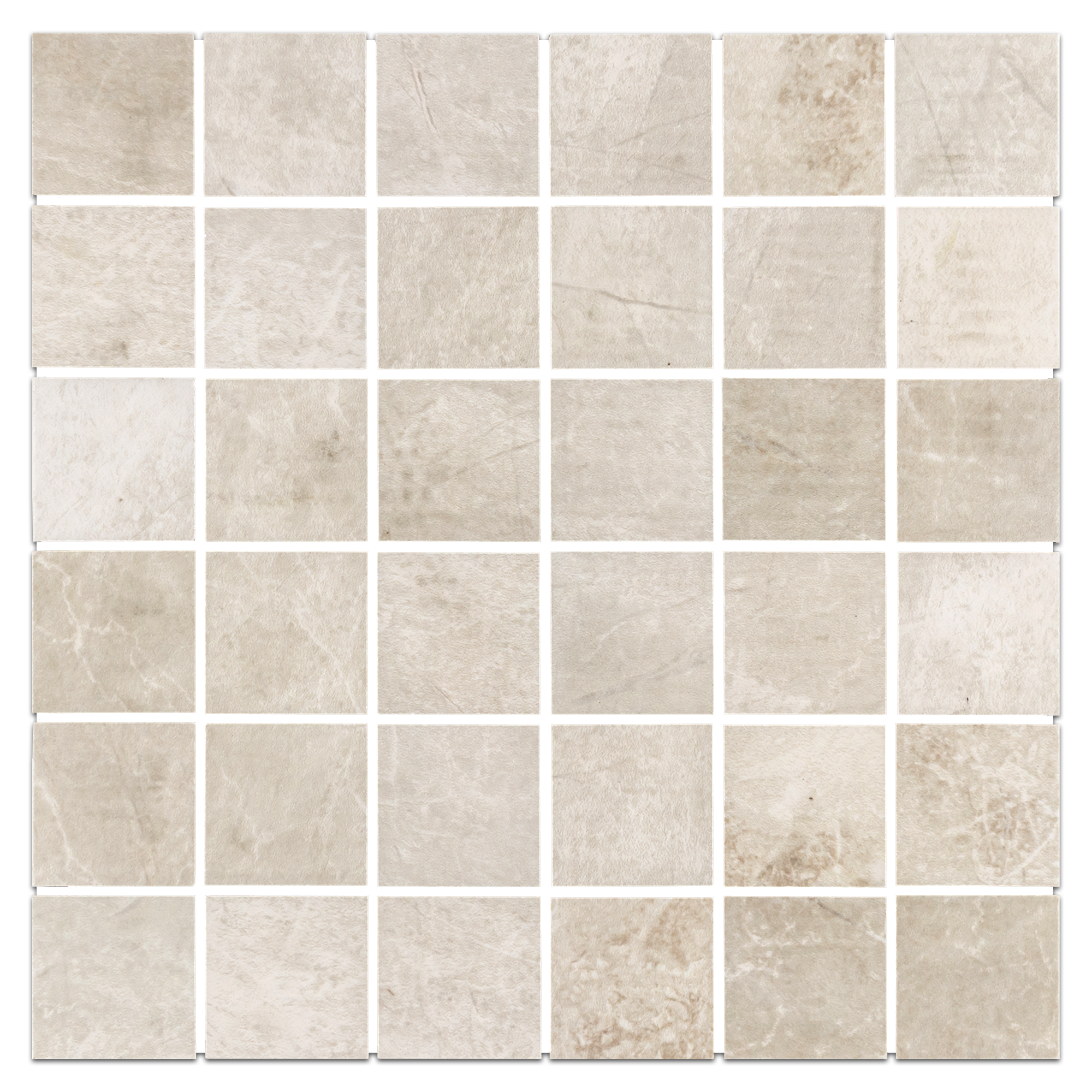 White Shell Nuance Mosaic