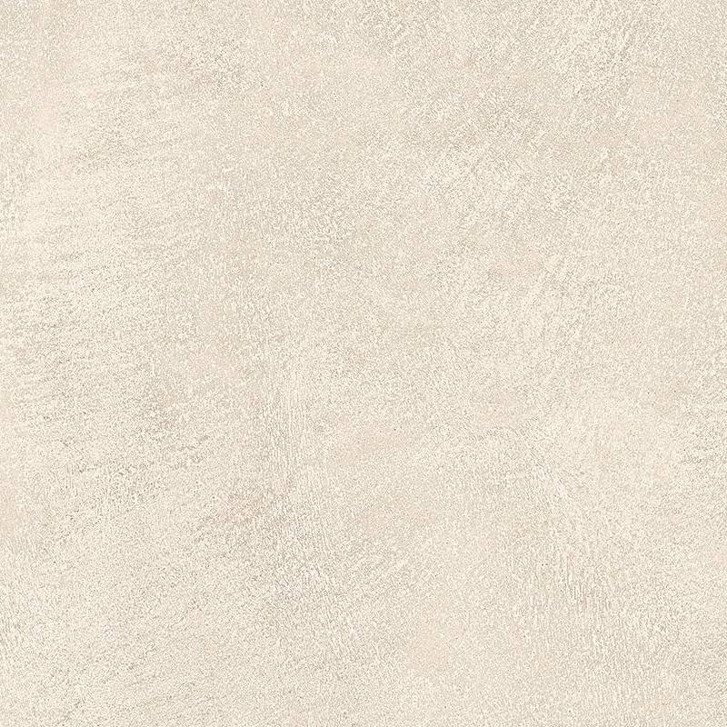 A close-up of a textured porcelain tile with a subtle pattern, featuring a sandy beige color with hints of cream and light gray, creating a natural stone effect. |