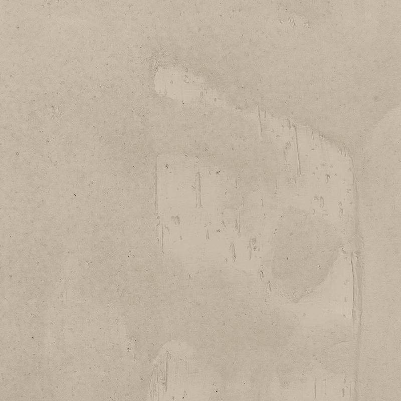 A close-up of a textured porcelain tile with a neutral, light beige color and subtle variations in tone that give it a natural stone-like appearance.