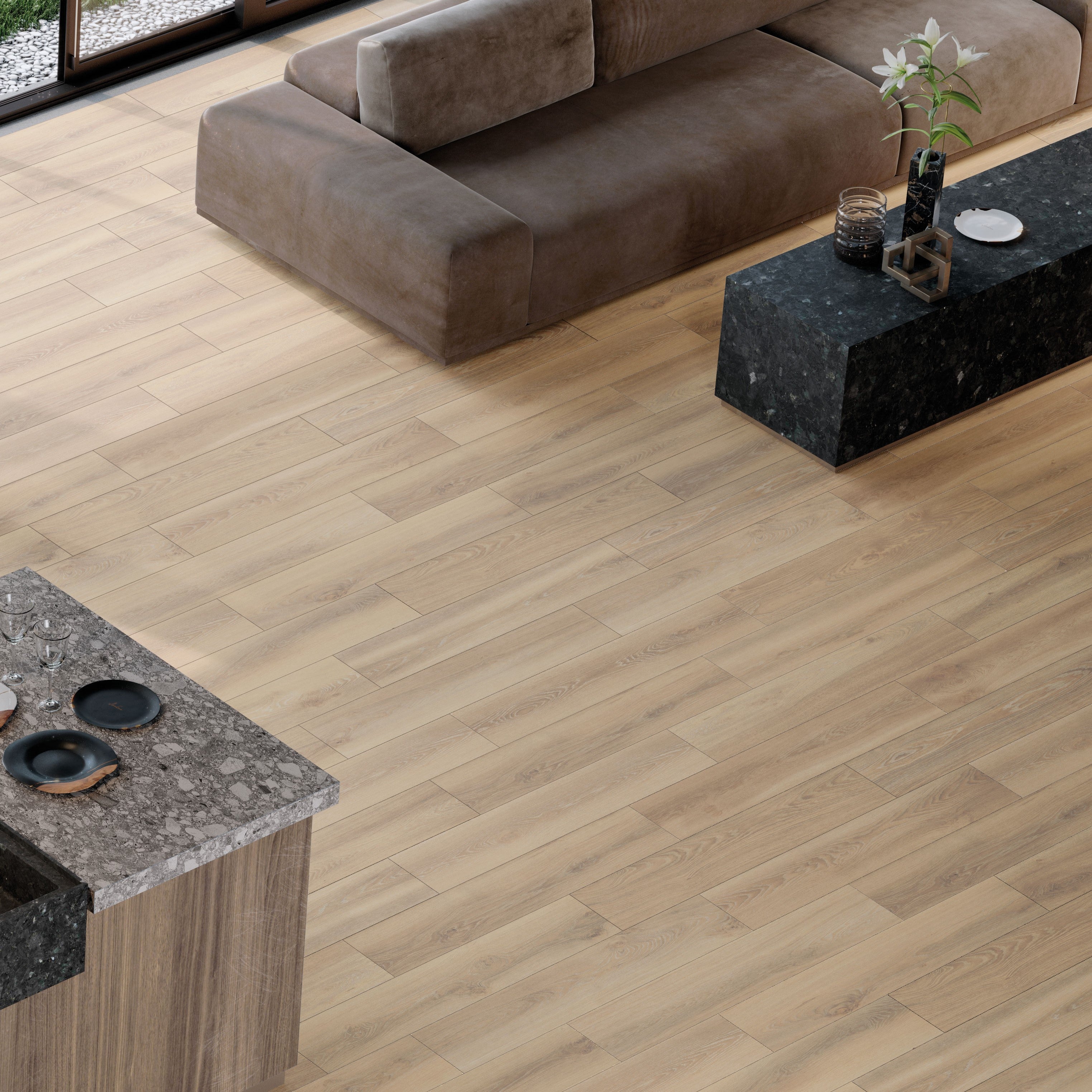 Honey Wood Look Porcelain