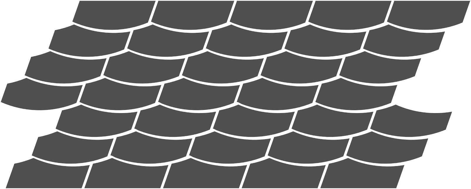 Just Add Water Feather Colored Glass Borders