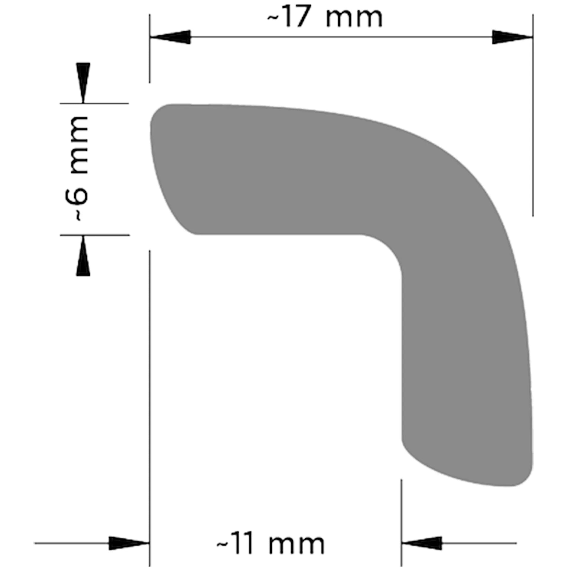 Shibui Corner Quarter Round 1x1