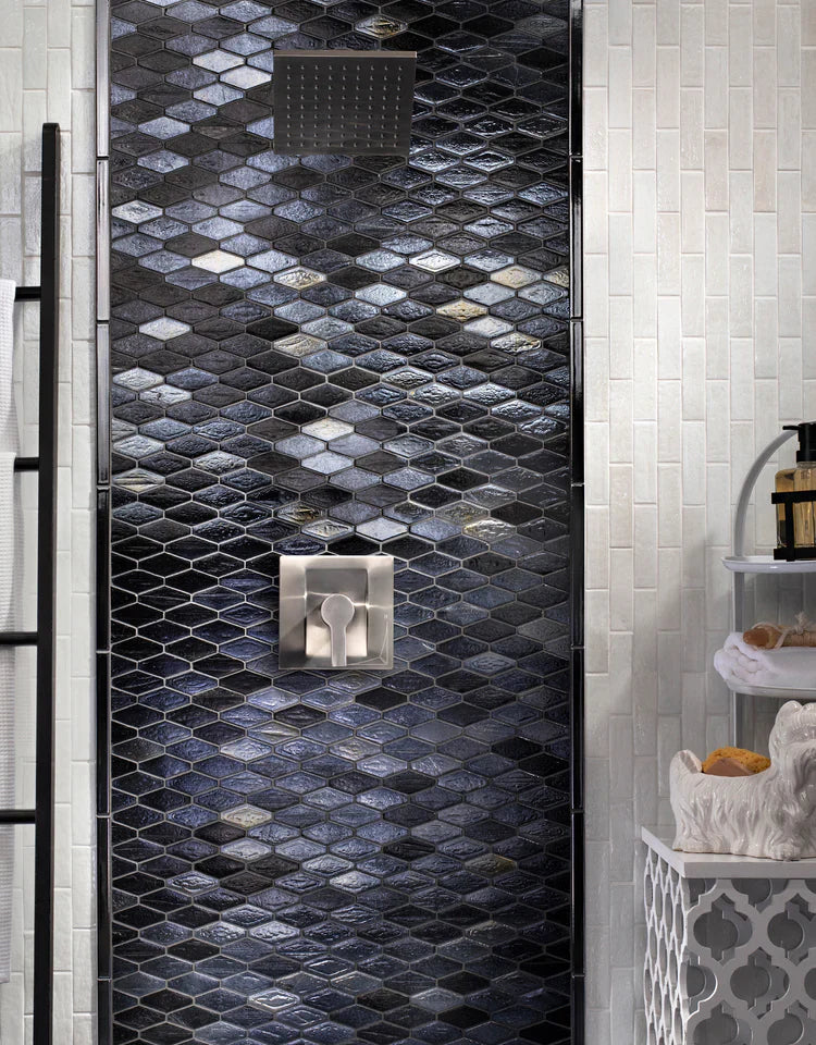 Elements Colored Glass Mosaic, Trim