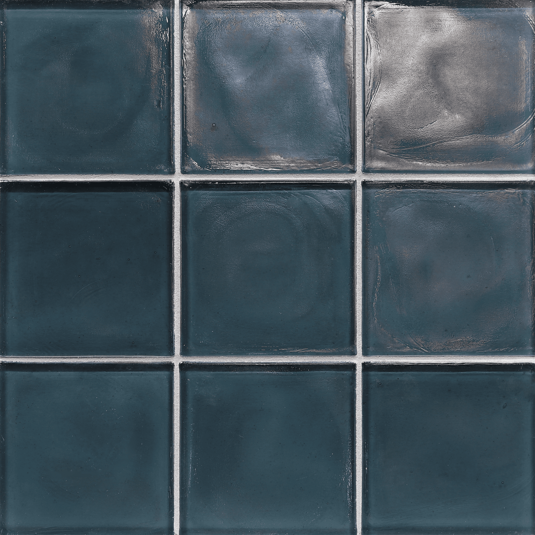 Flux Cottage Blue Colored Glass Field Tile