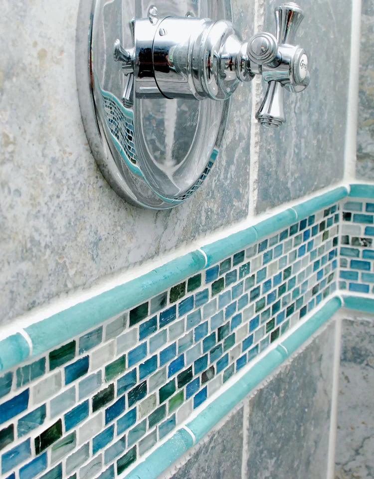 Glass Bars Colored Glass Trim