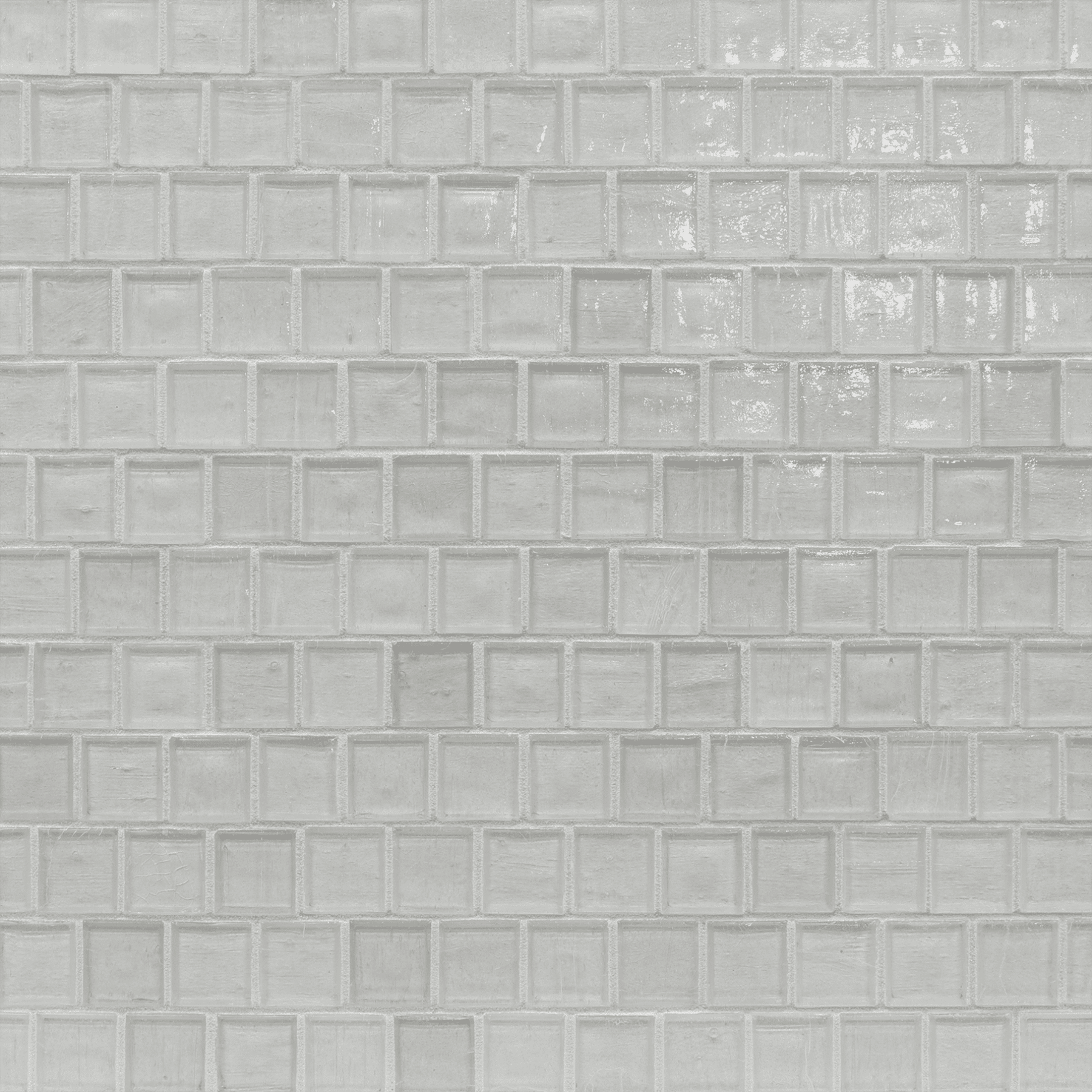 Haisen Albicant Colored Glass Mosaic, Trim