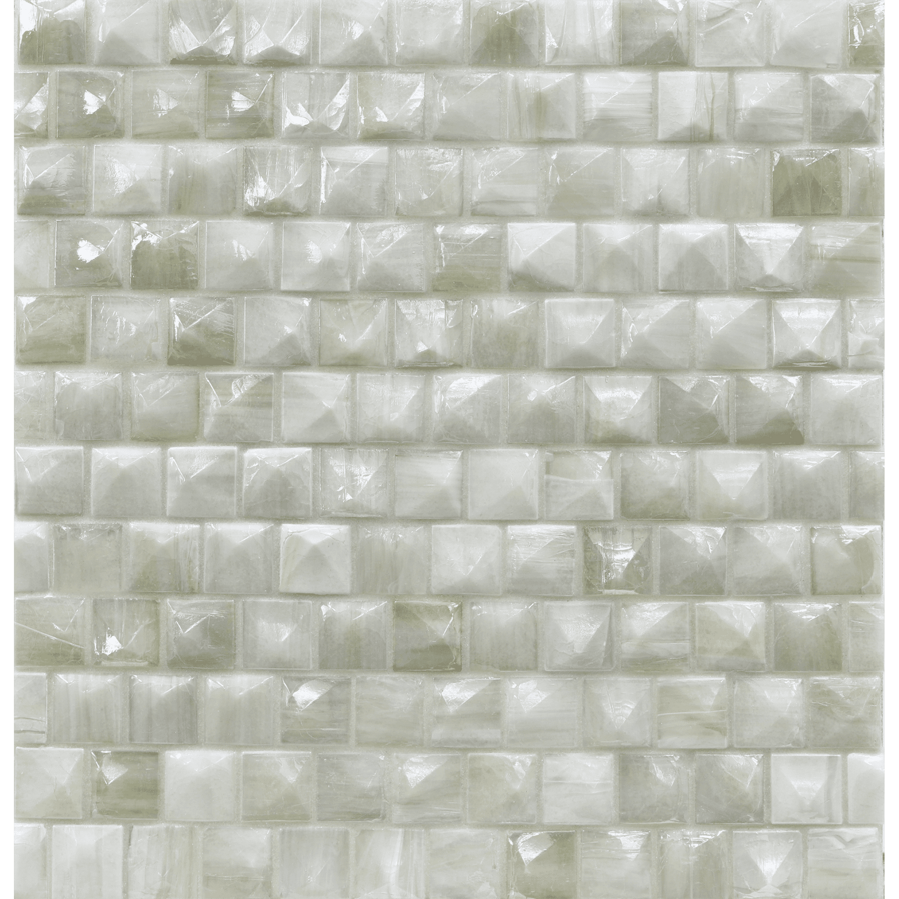 Origami Mosaic Asolo Colored Glass Mosaic