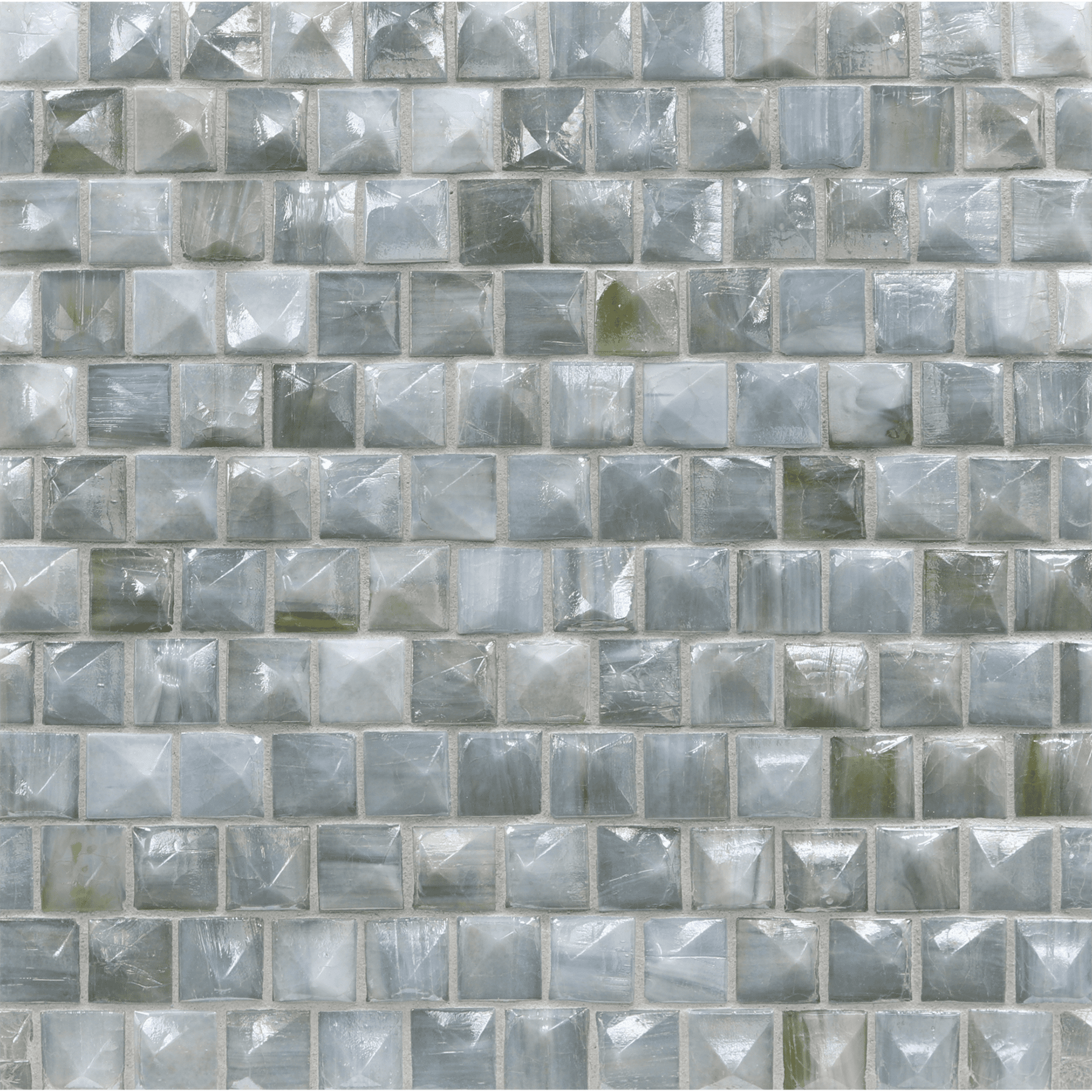 Origami Mosaic Lucca Colored Glass Mosaic