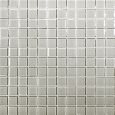 Tomei Cotton Colored Glass Mosaic, Field Tile, Trim