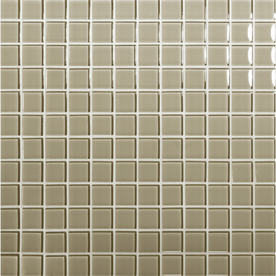 Tomei Vellum Colored Glass Mosaic, Field Tile, Trim