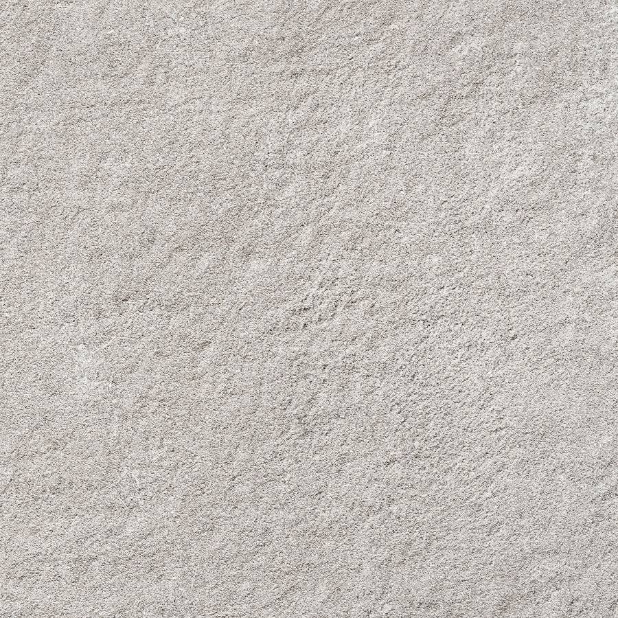 Porcelain tile with a textured gray limestone appearance for flooring or wall design.