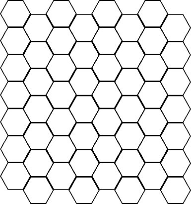 Luce Hexagonal 2 Colored Glass Mosaic