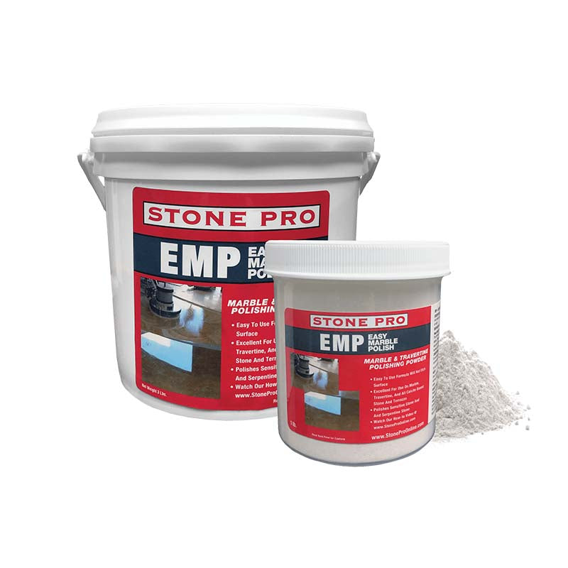 Marble polishing powders for restoring and enhancing marble surfaces' shine and durability.