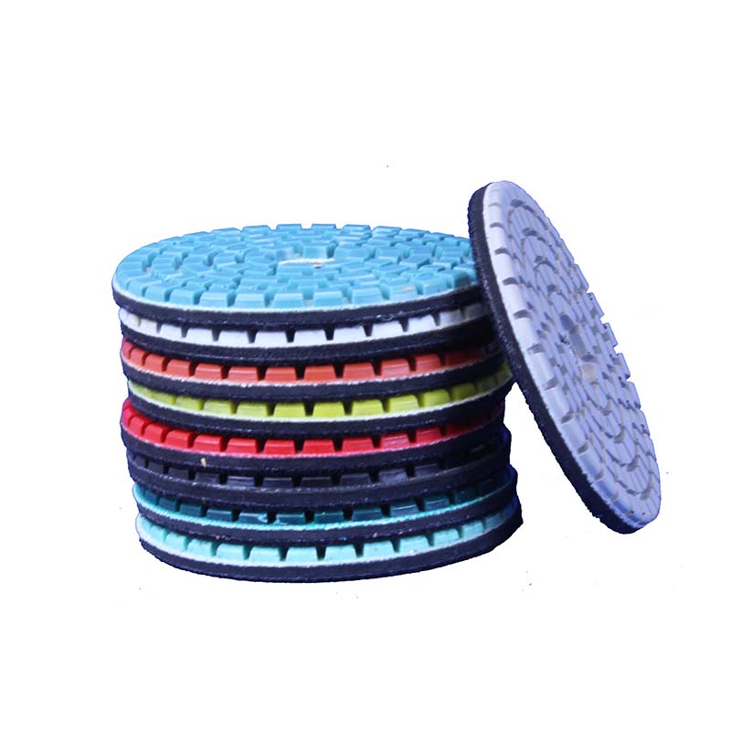 Grinder pads for precision surface finishing in interior design and architecture projects.