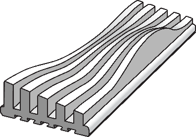 Momentum Kinesis Rectangle Field Tile 4x13