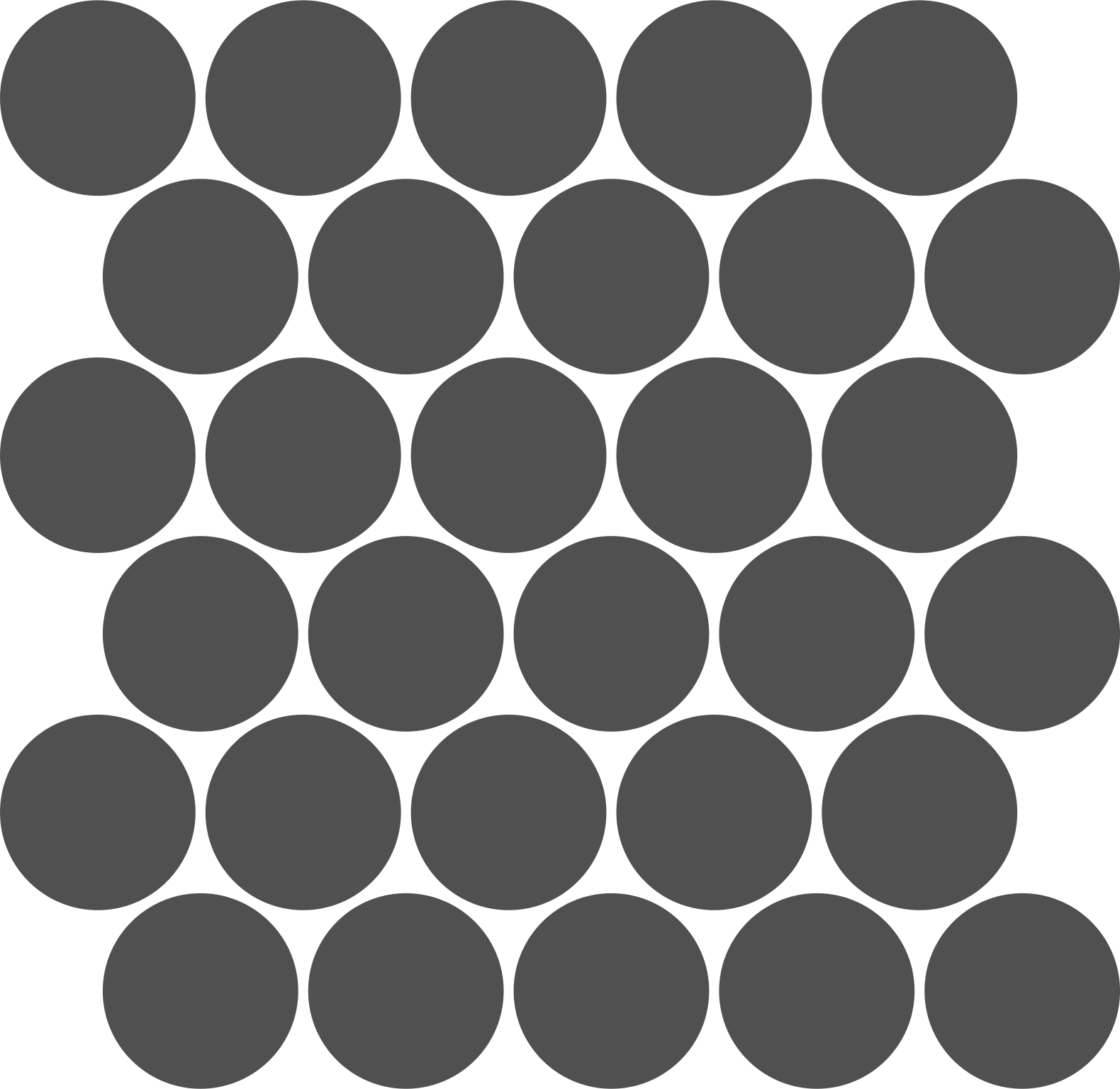 Namibia Crescent Penny Round Field Mosaic