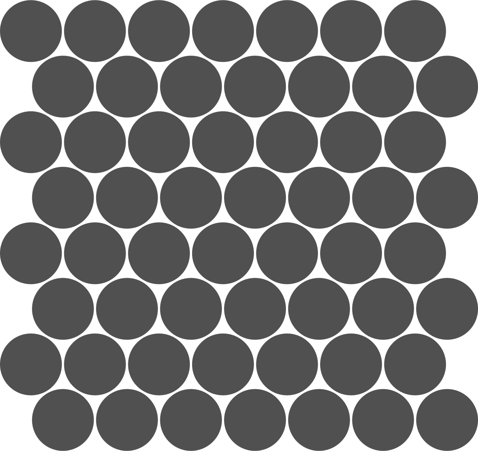 Namibia Ripples Penny Round Field Mosaic