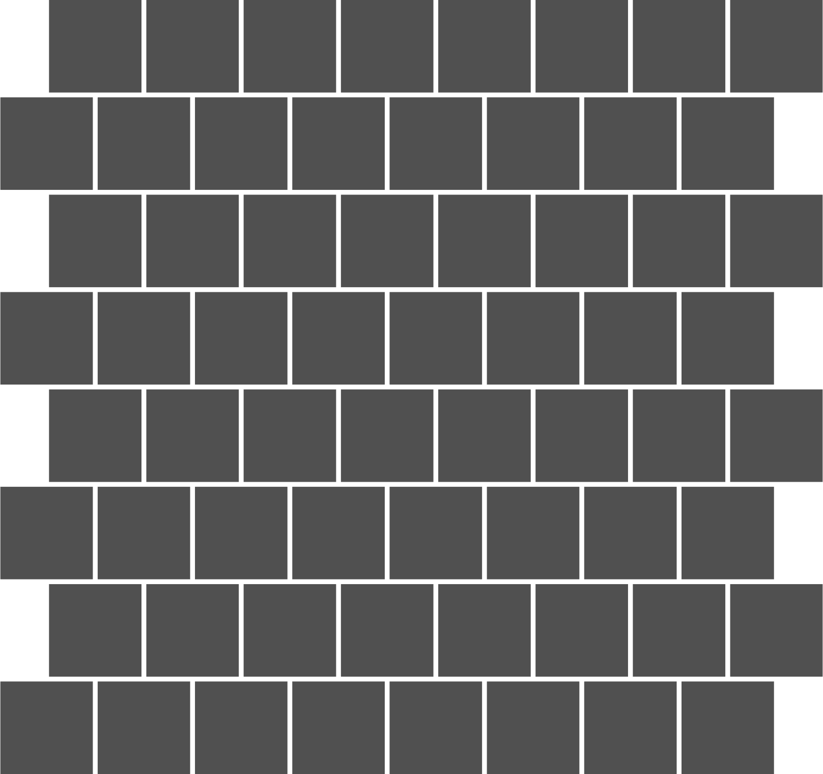 Namibia Ripples Staggered Joint Field Mosaic