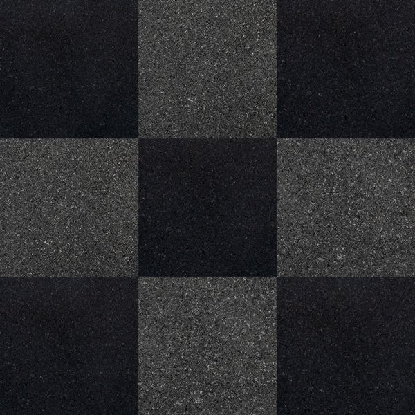 Absolute Black Polished & Honed Checkerboard