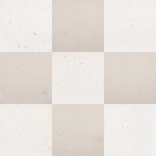 Lymra & Porto Beige Checkerboard