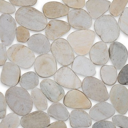Pebble Tiles — White