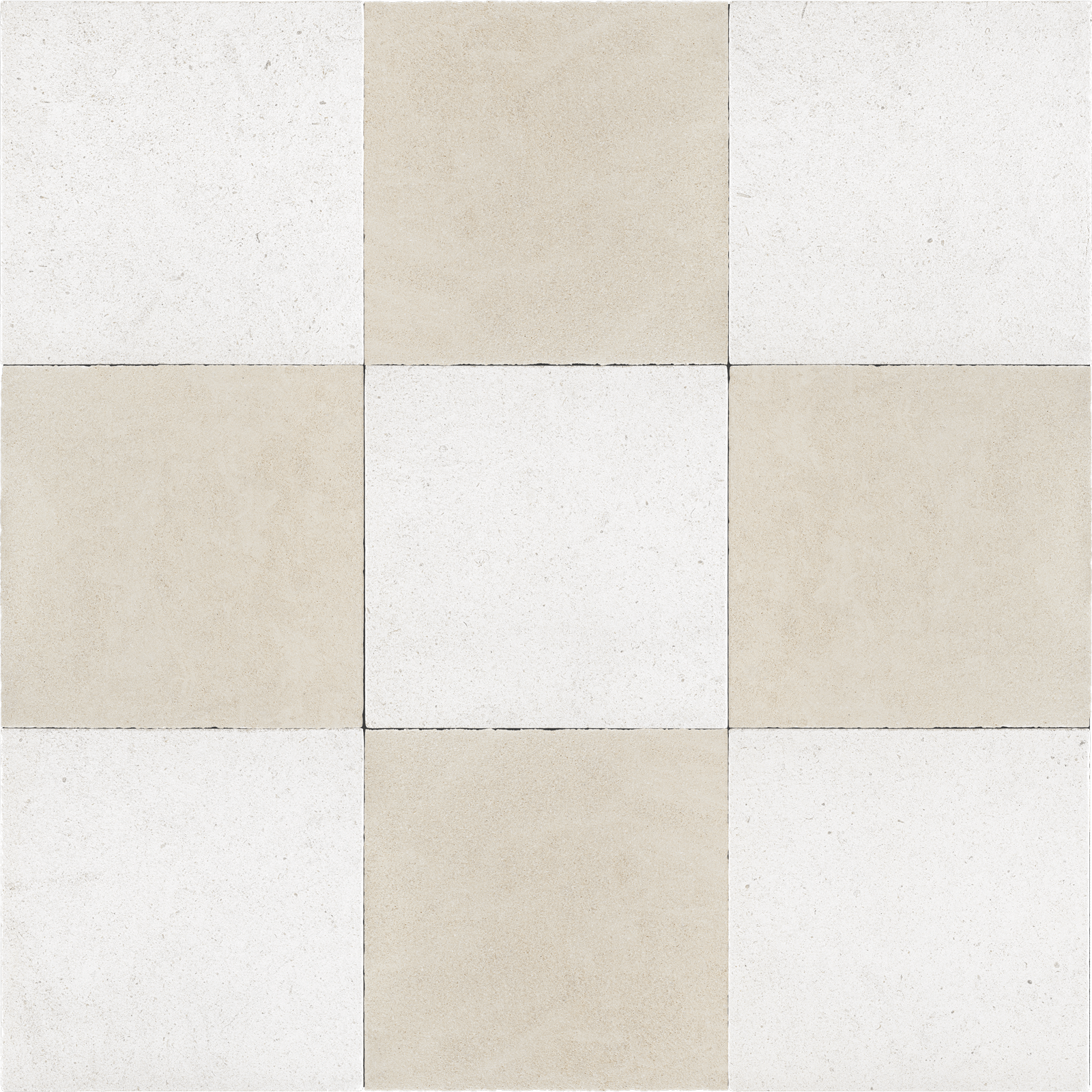 Solene & Porto Beige Checkerboard