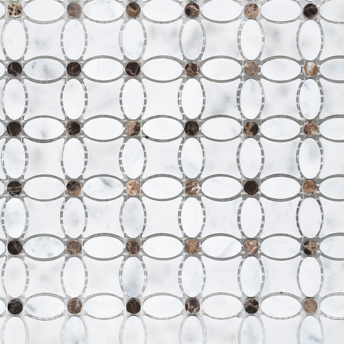 White Carrara Mosaics