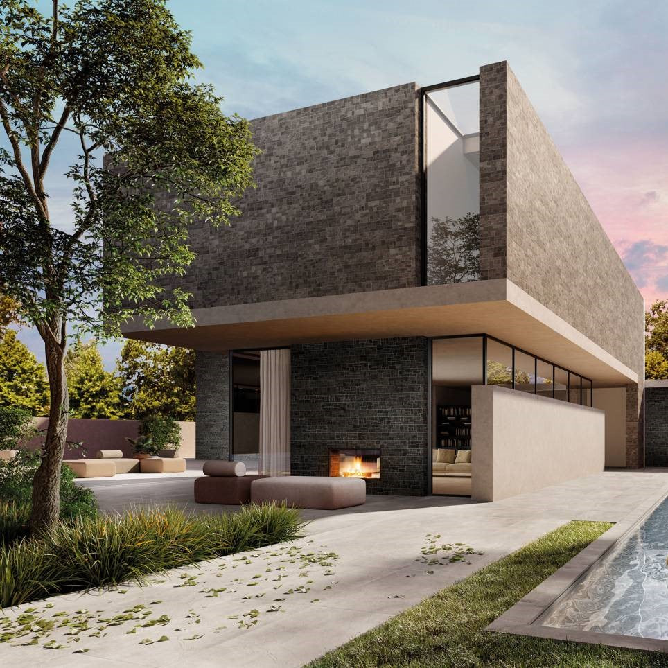 Quarry Ledgestone Porcelain Veneer