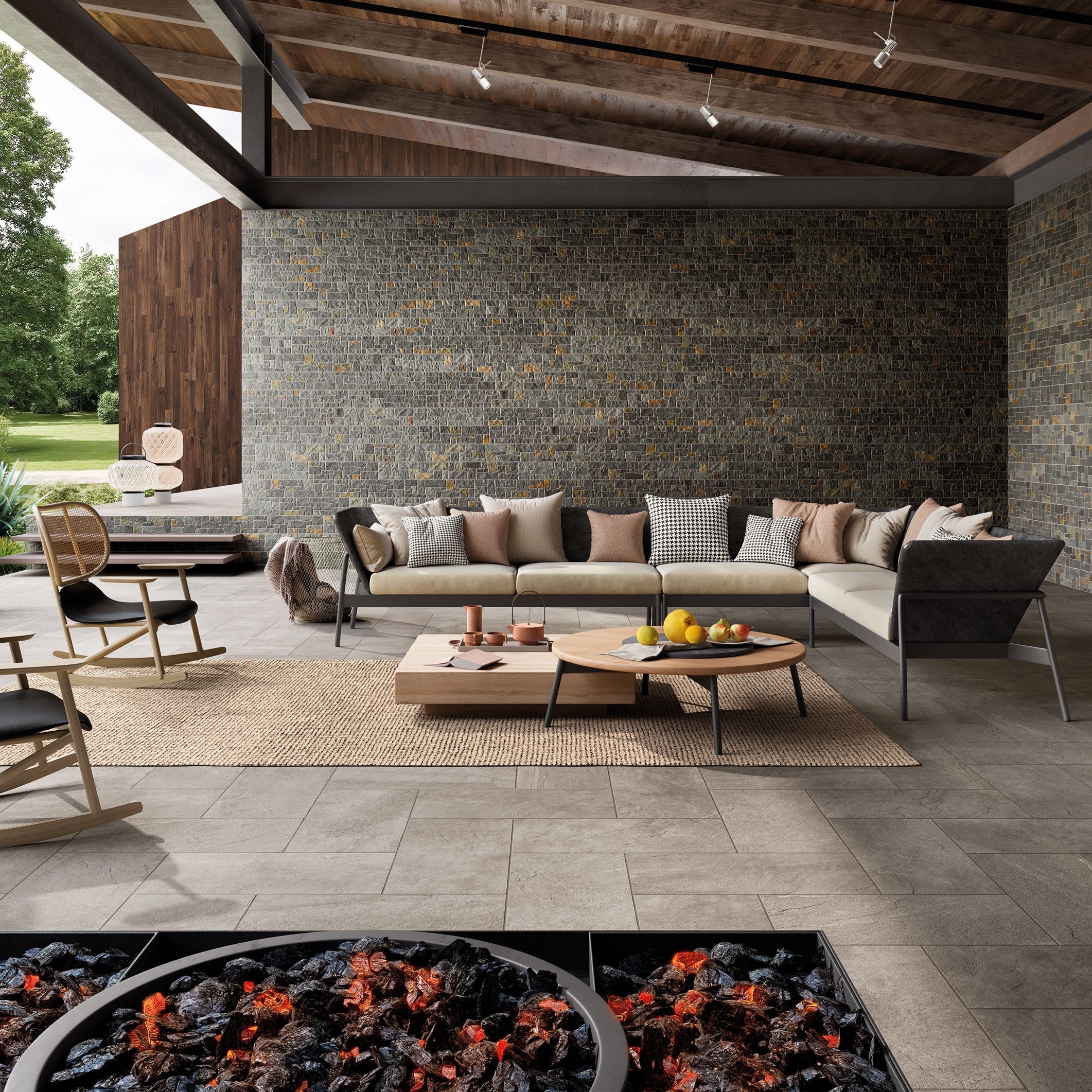 River Rock Look Porcelain