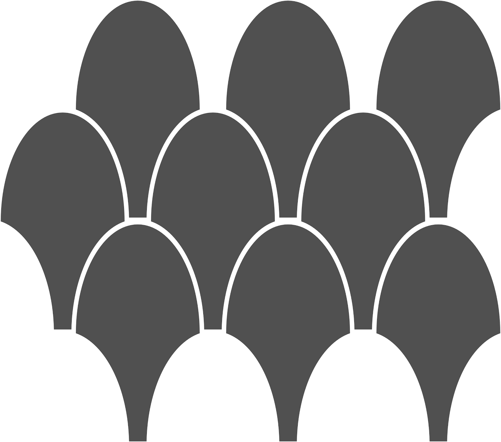 Shinju Stingray Scales Field Mosaic