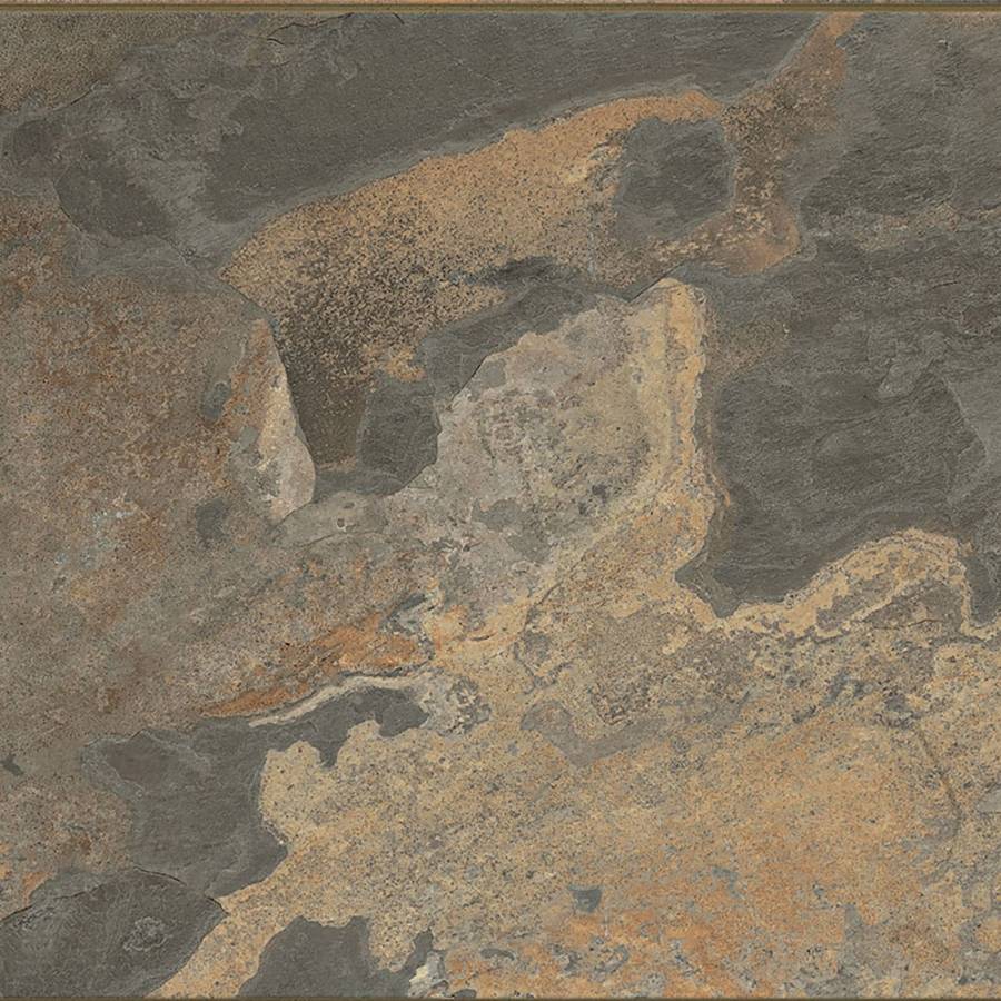 High-quality brown porcelain tile with California gold slate design for flooring or wall cladding.