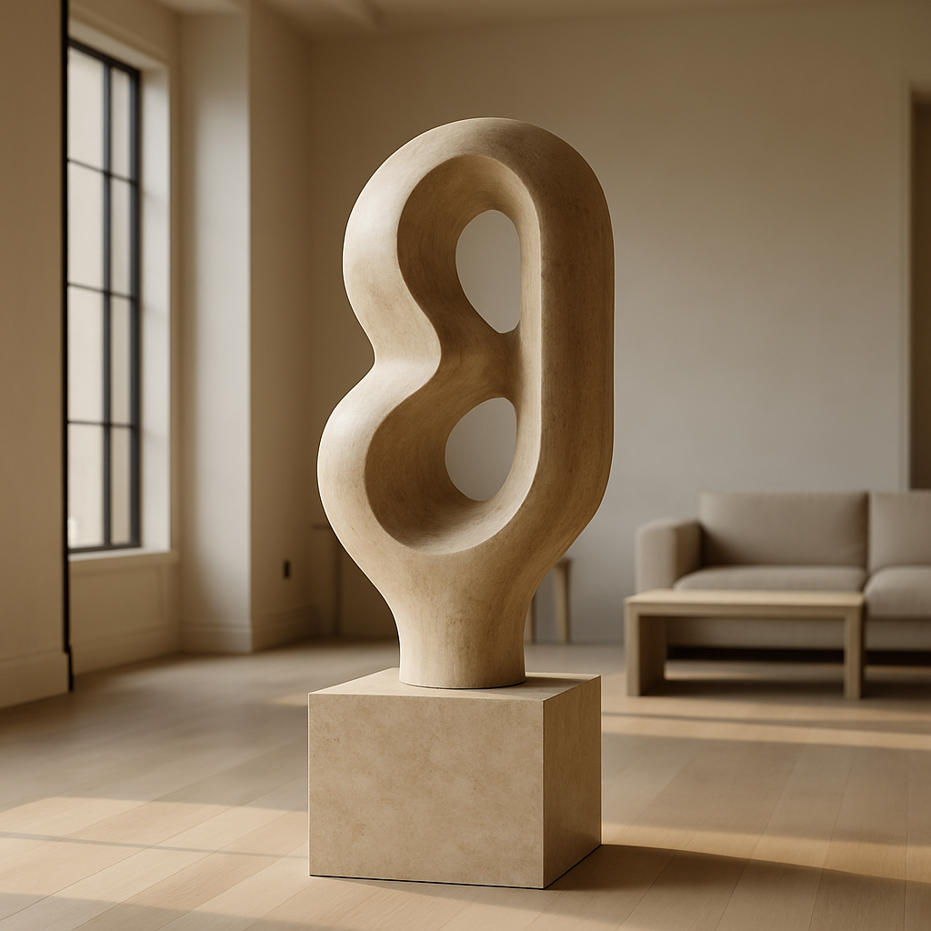 Elegant standalone decorative objects enhancing interior design with style and sophistication.