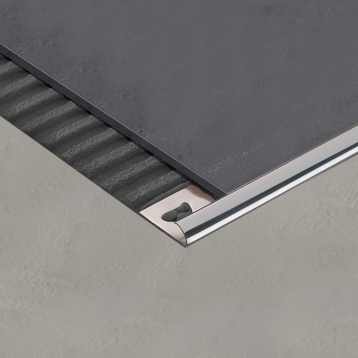 Round Jolly trims for seamless, polished edges in interior design, enhancing safety and aesthetics.