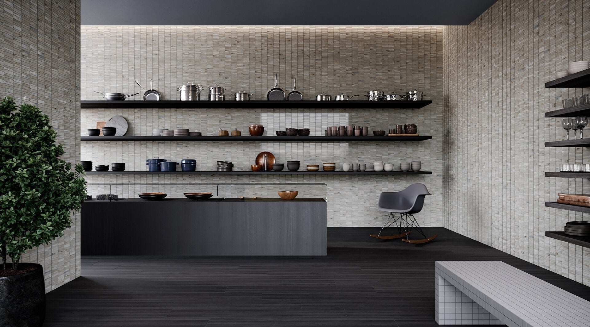 Baroque Fused Glass Mosaic