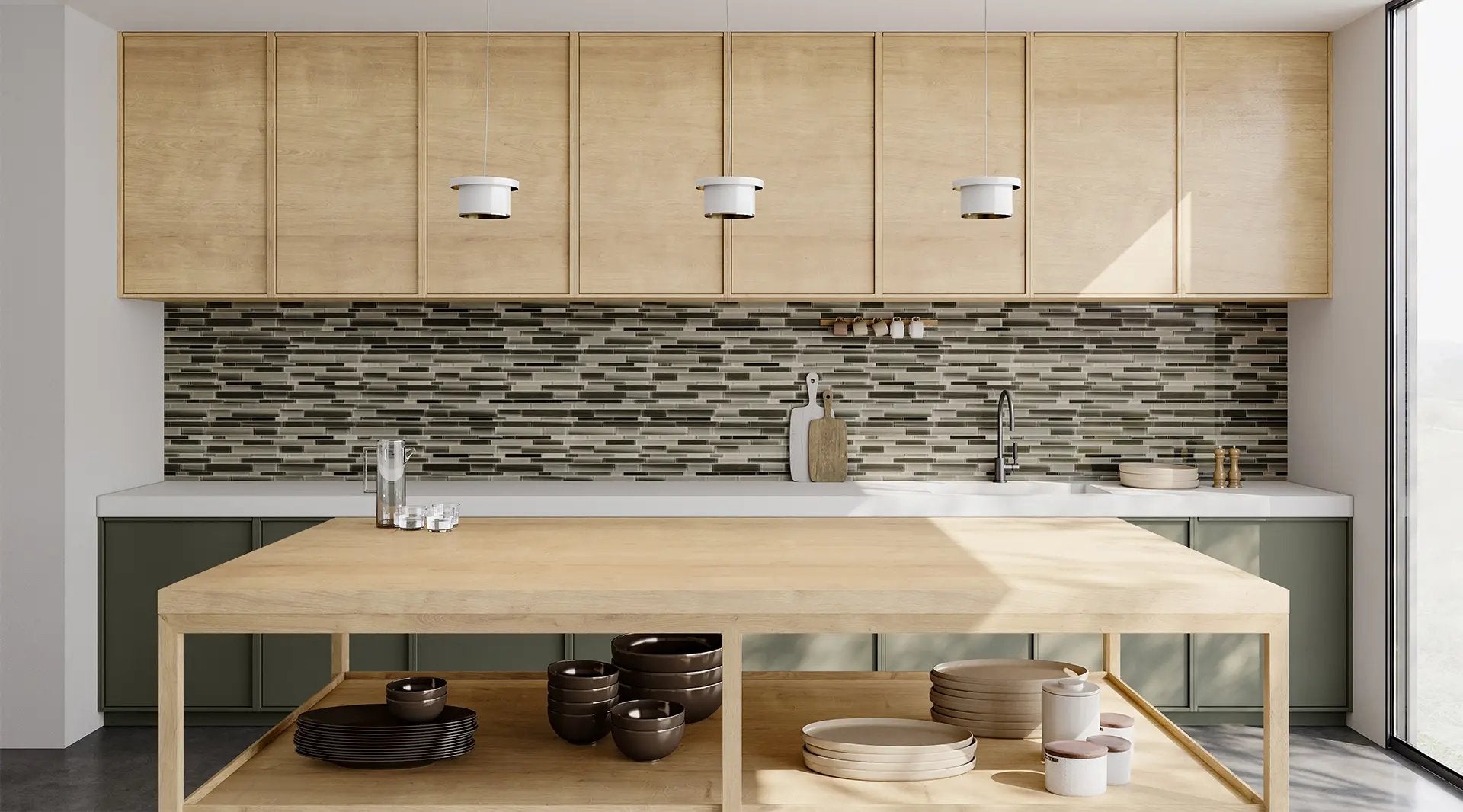 Fusion Fused Glass Mosaic