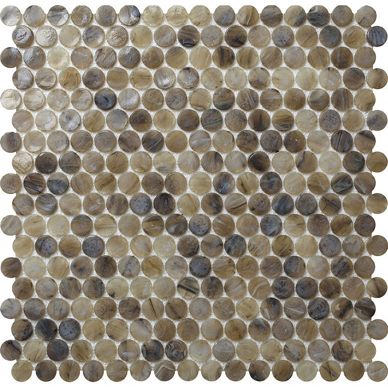 Glamour Mink Colored Glass Mosaic