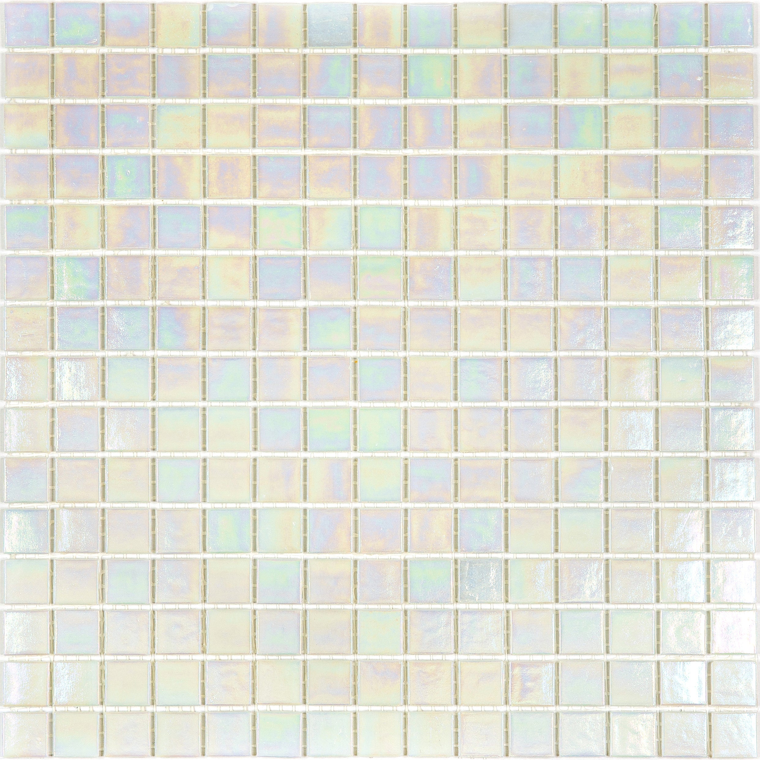 Solid Colors Pearly 0.8X0.8 Colored Glass Mosaic