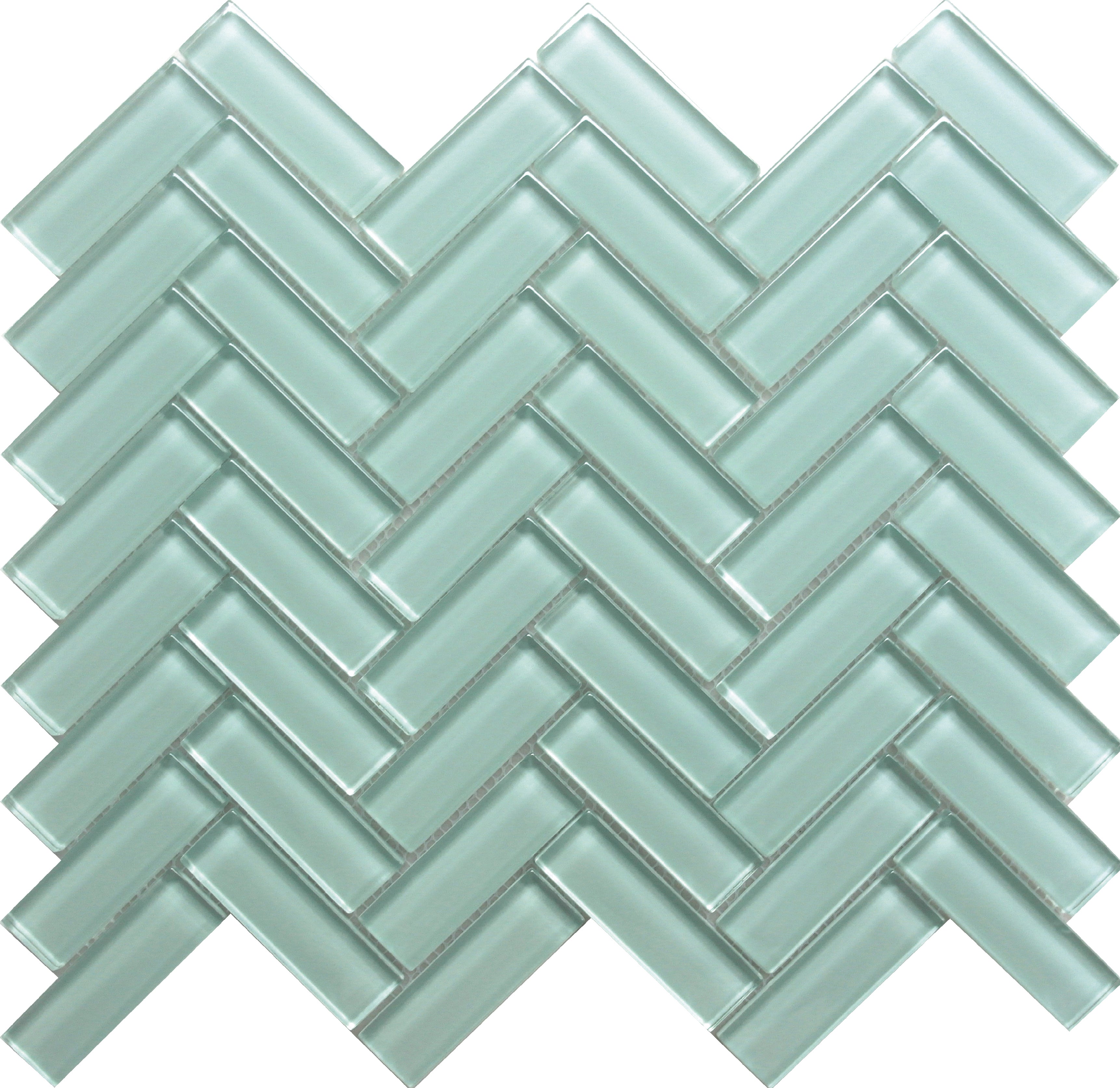 Color Palette Ice Colored Glass Mosaic
